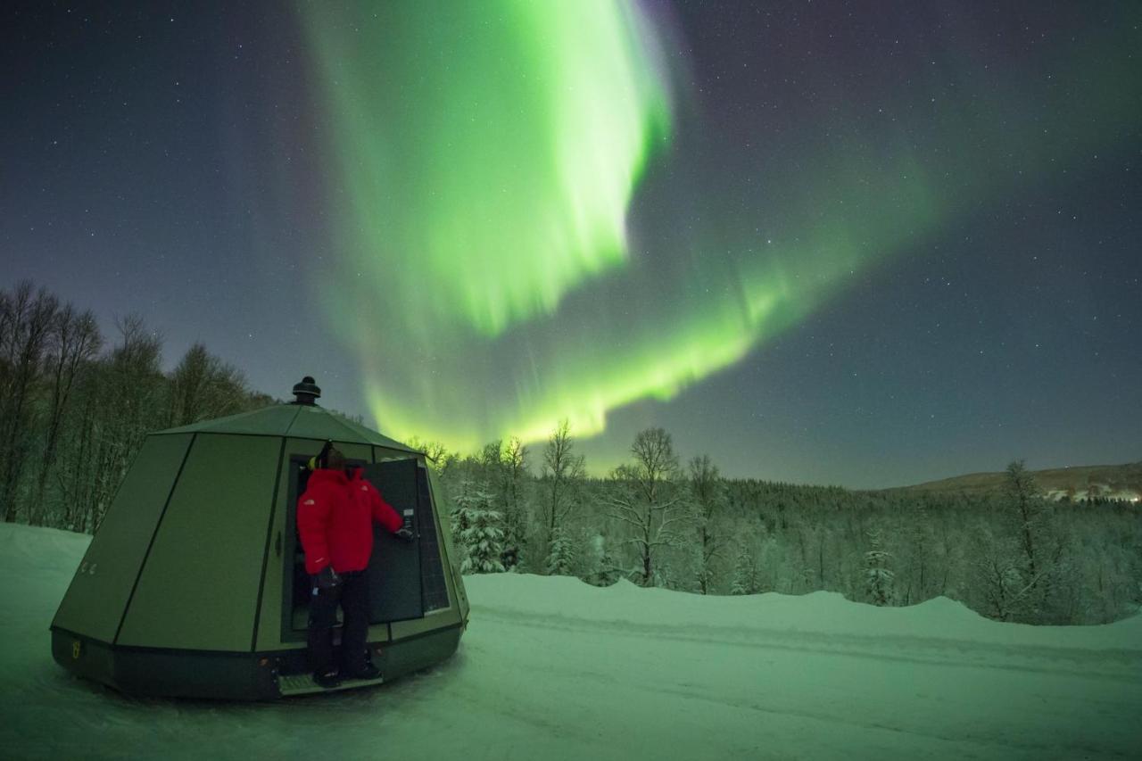 Aurora Borealis Observatory Silsand Bagian luar foto