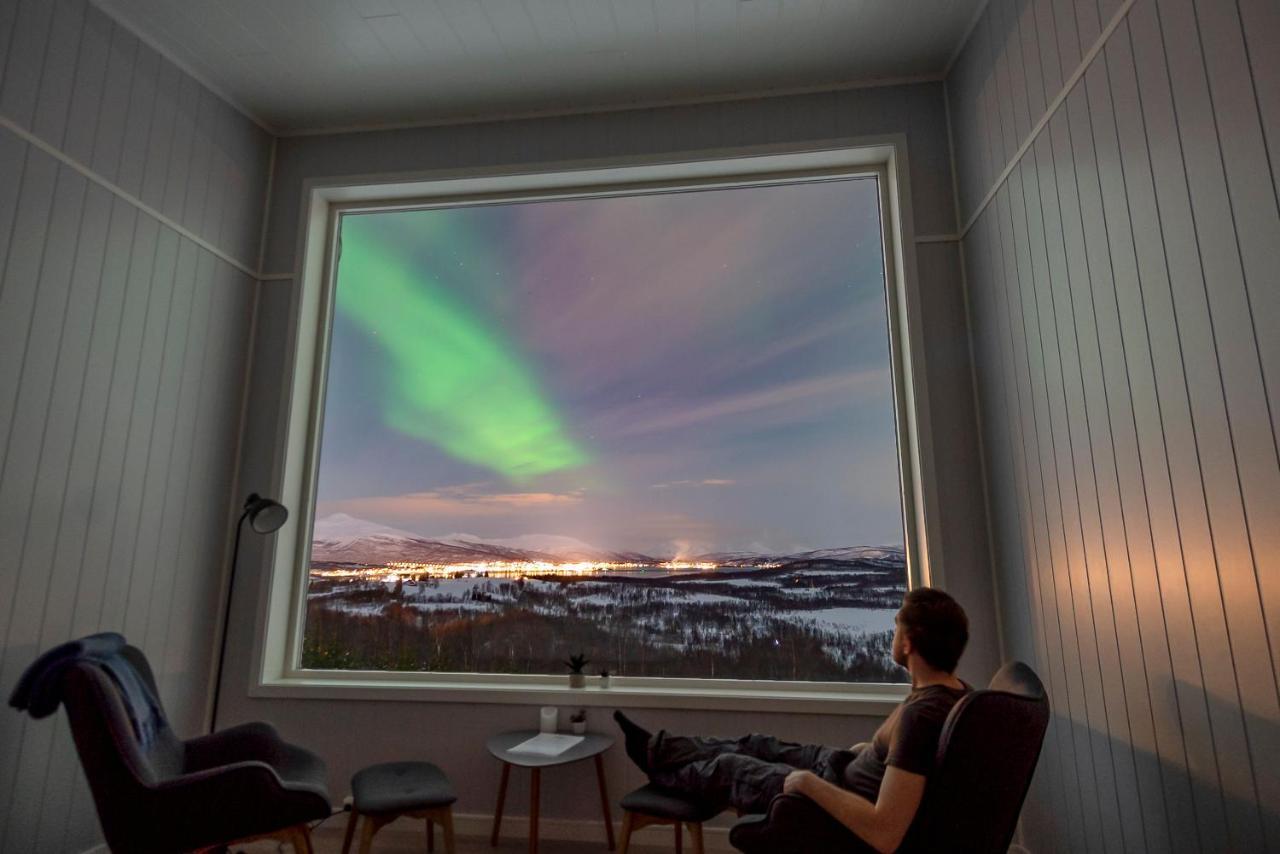 Aurora Borealis Observatory Silsand Bagian luar foto