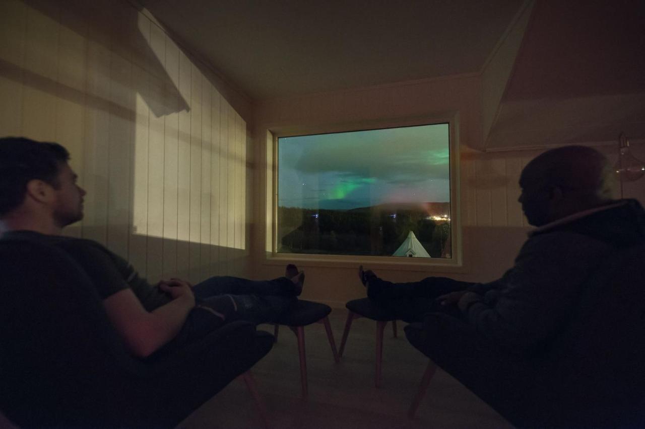 Aurora Borealis Observatory Silsand Bagian luar foto