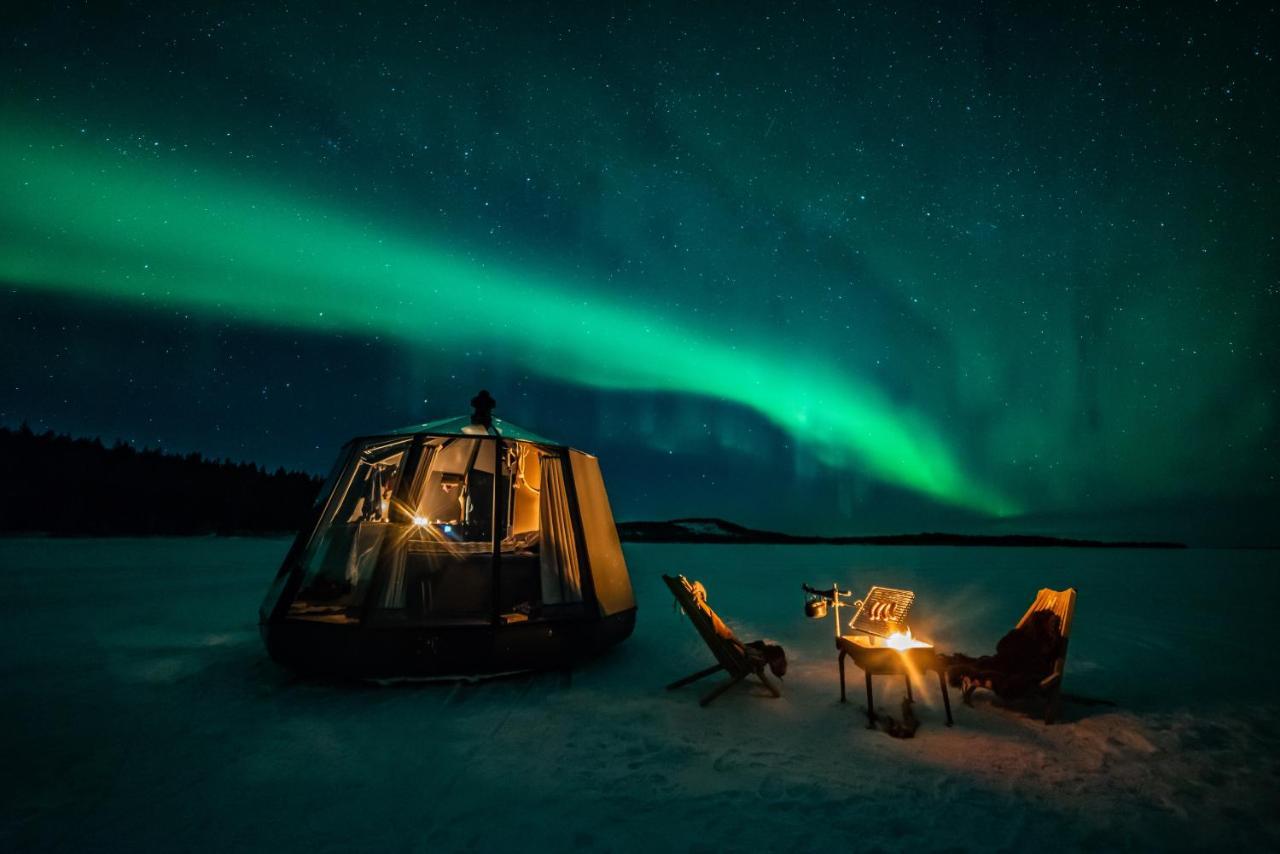 Aurora Borealis Observatory Silsand Bagian luar foto