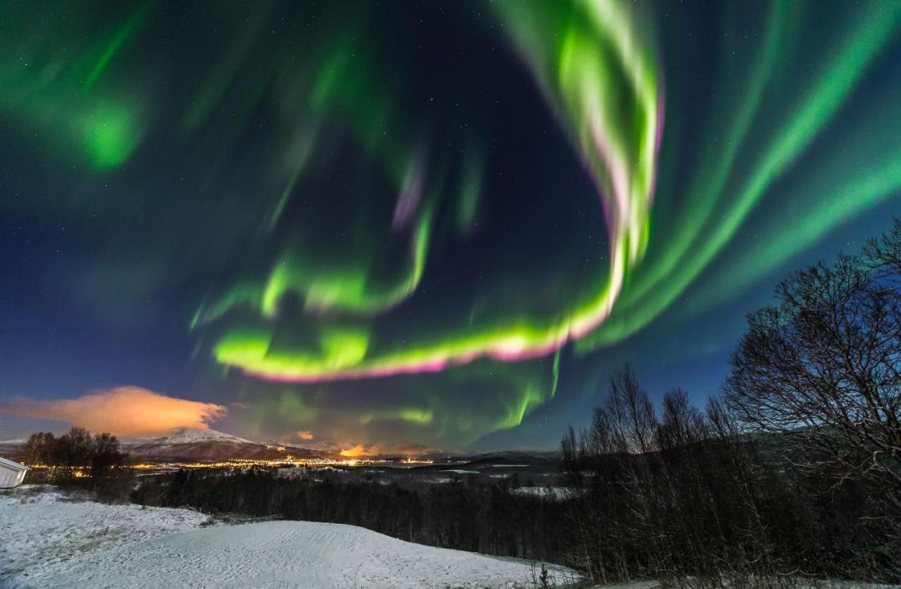 Aurora Borealis Observatory Silsand Bagian luar foto