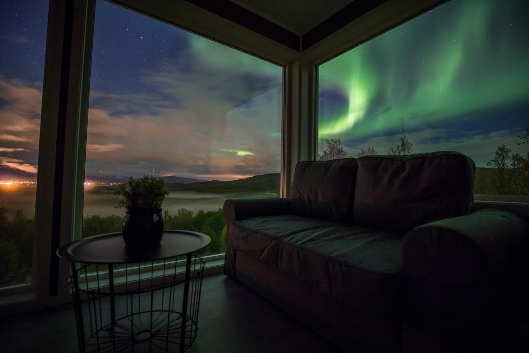 Aurora Borealis Observatory Silsand Bagian luar foto