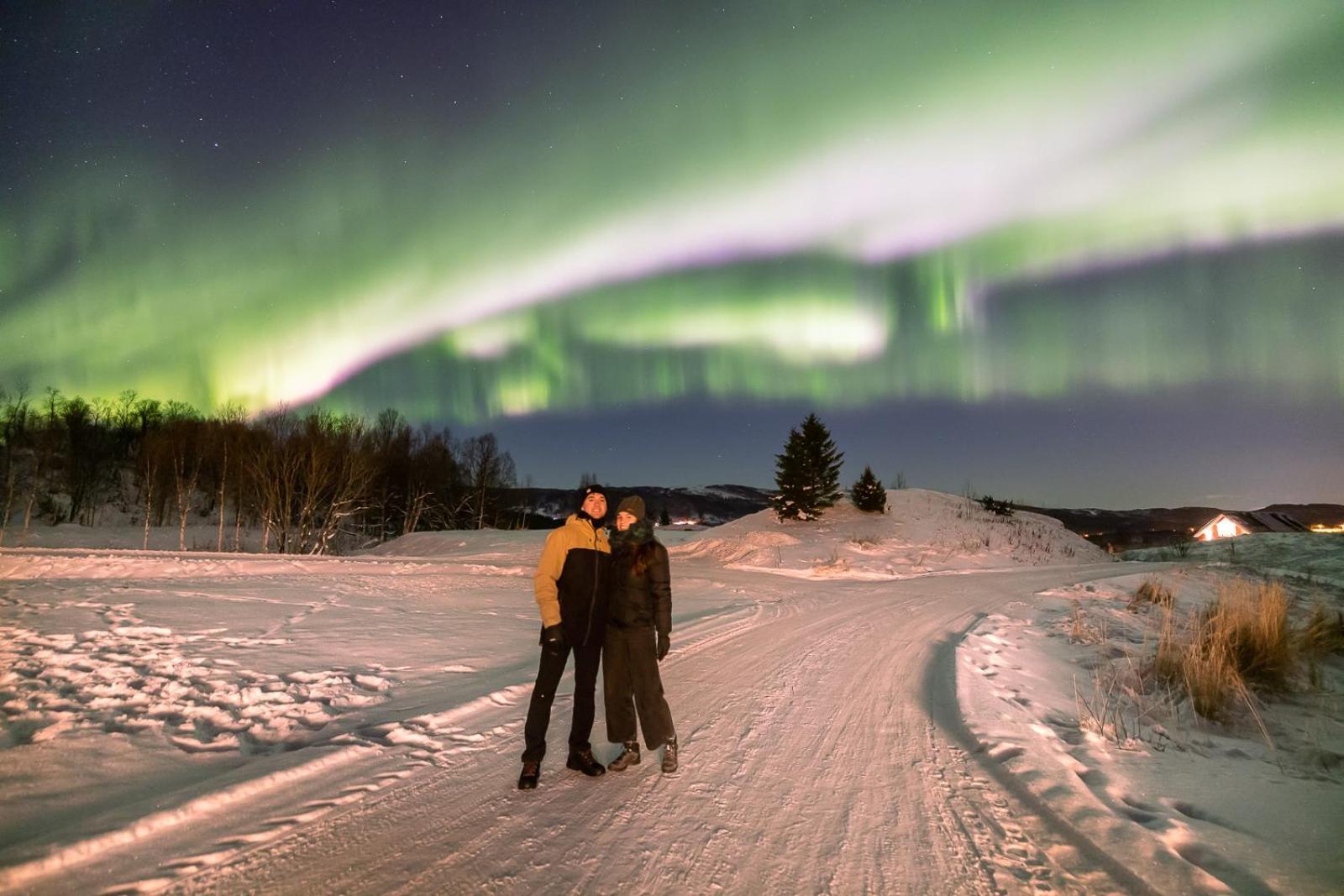 Aurora Borealis Observatory Silsand Bagian luar foto