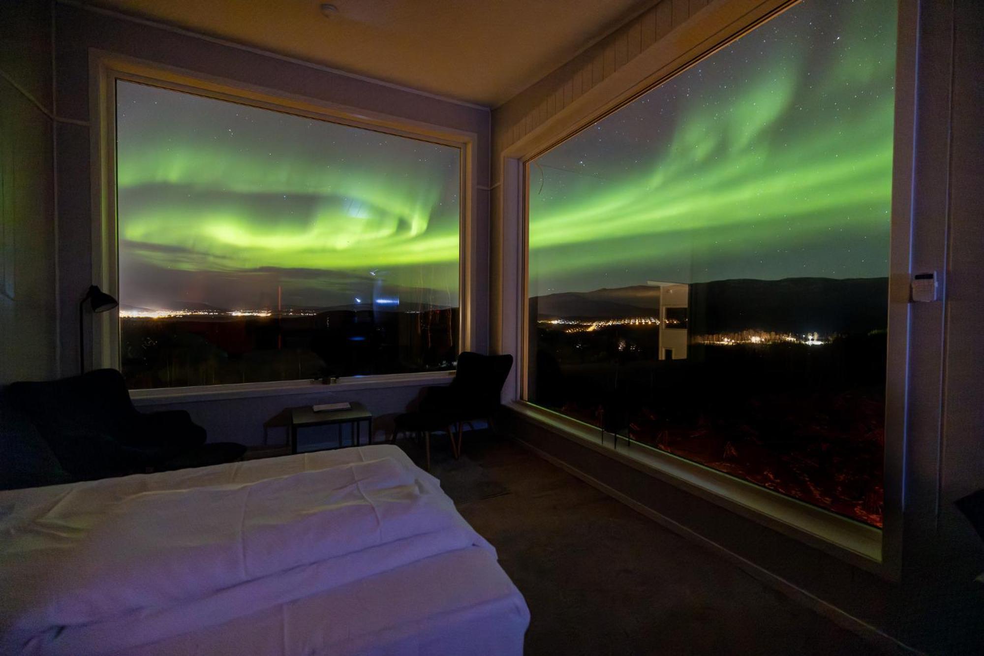 Aurora Borealis Observatory Silsand Bagian luar foto