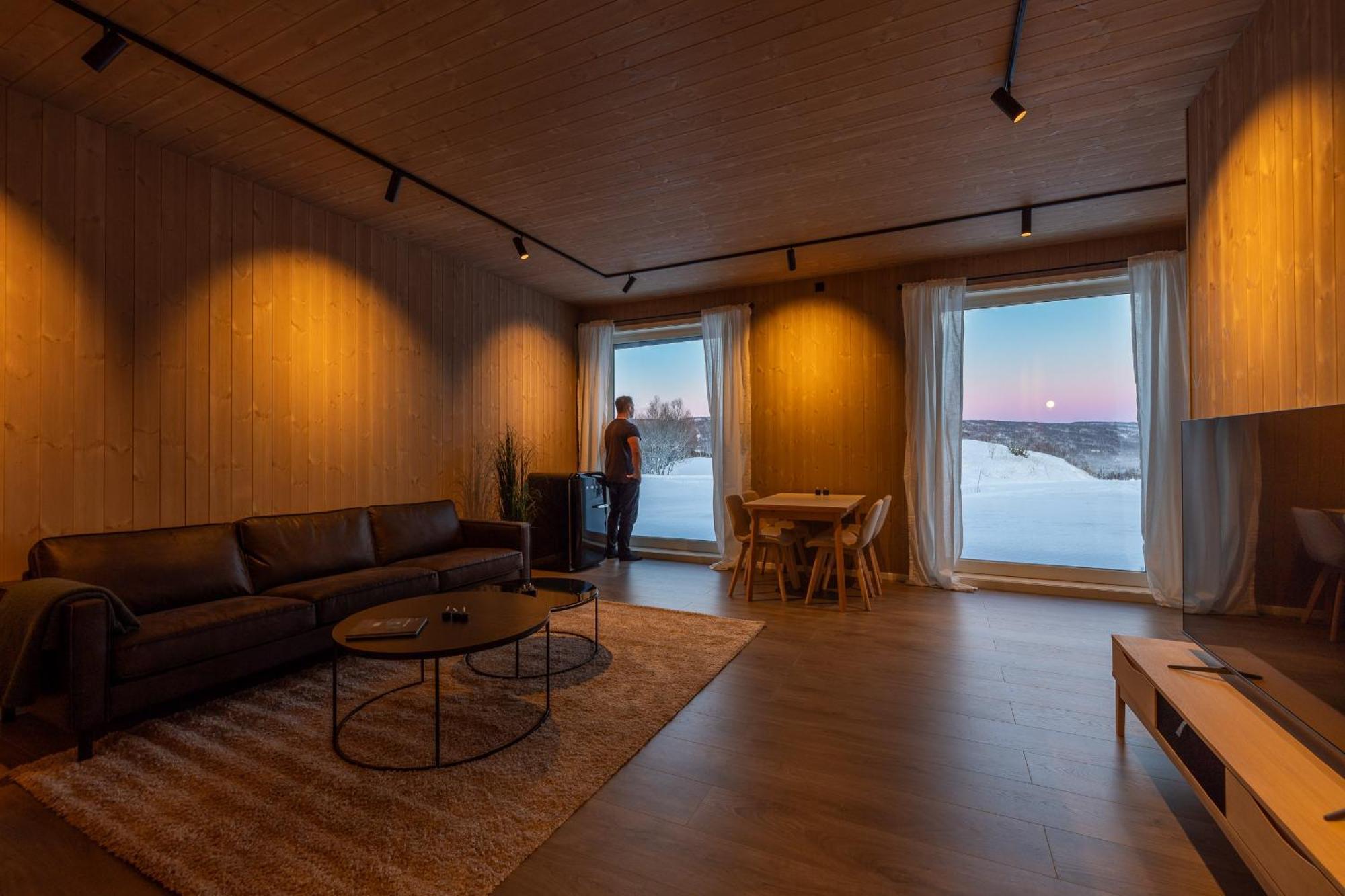 Aurora Borealis Observatory Silsand Bagian luar foto